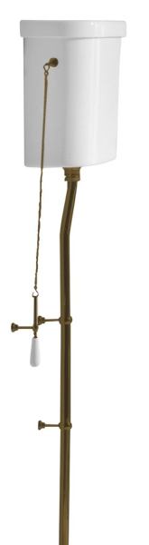 GSI CLASSIC splachovací mechanismus, bronz BOBR