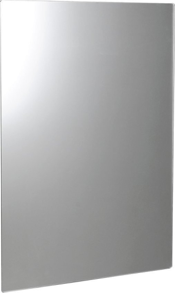 Sapho PLAIN zrcadlo s broušenou hranou 50x70cm, zakulacené rohy, CU free 1501-25
