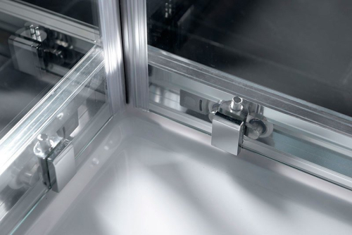 Polysan EASY čtvercová sprchová zástěna 800x800mm, čiré sklo EL5215