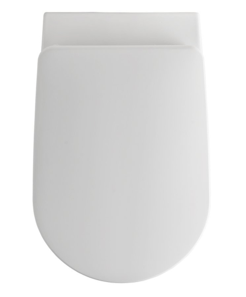Kerasan NOLITA WC sedátko, SLIM, Soft Close, bílá 539101