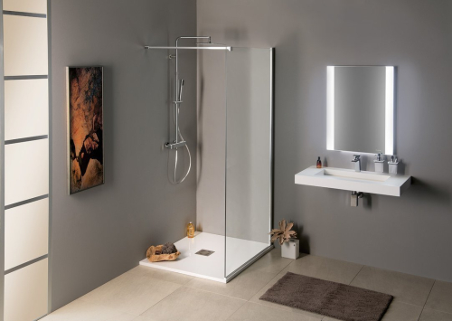 Sapho DURANGO zrcadlo s LED osvětlením 60x80cm, senzor DG060
