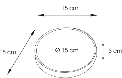 Gedy Kosmetické zrcátko s přísavkami, Ø 150mm, chrom CO2020