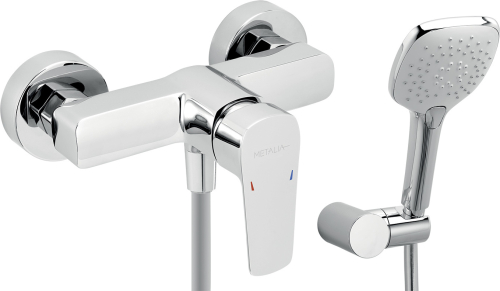 Novaservis Sprchová nástěnná baterie METALIA 58 ECO, 150 mm, chrom 58061,0