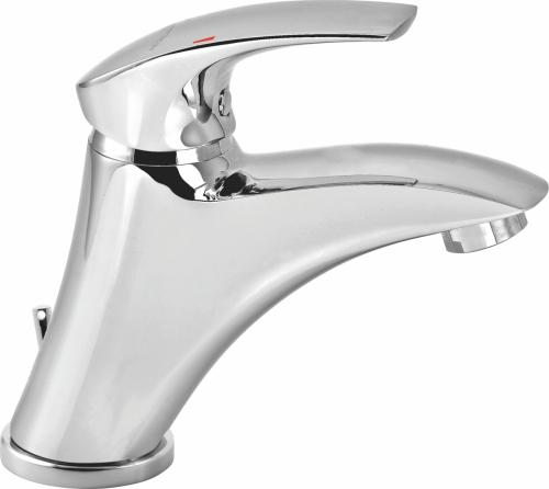 Novaservis Umyvadlová stojánková baterie bez výpusti Metalia ECO+ chrom 57002/1,0E