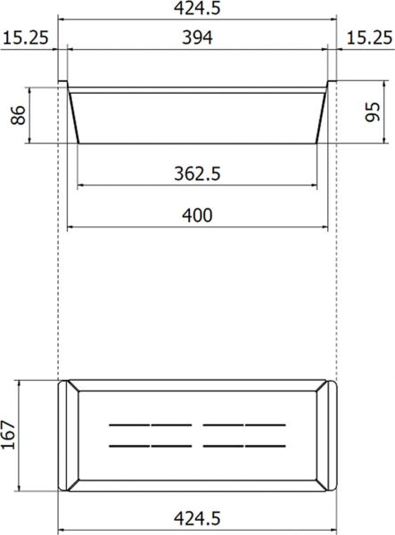Sinks cedník nerez SD112