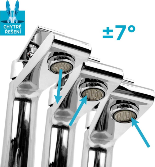 Mereo Dřezová stojánková baterie, Dita, s ramínkem nad pákou, výška 271 mm, chrom CBE20103D