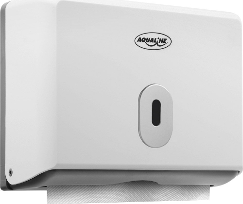Aqualine EMIKO zásobník papírových ručníků 260x205mm, bílá 1319-81