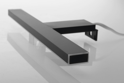 Sapho ESTHER 2 LED svítidlo, 6 W, 280x14x107 mm, IP44, černá E27679CI