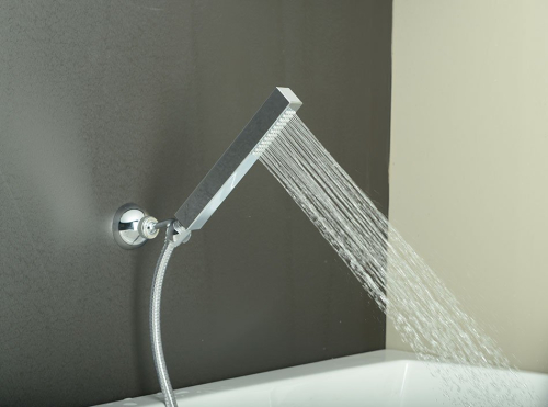 Sapho Ruční sprcha, hranatá, 220mm, ABS/chrom F28
