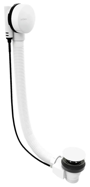 Polysan Vanová souprava, bovden, délka 600mm, zátka 72mm, bílá 71850.10