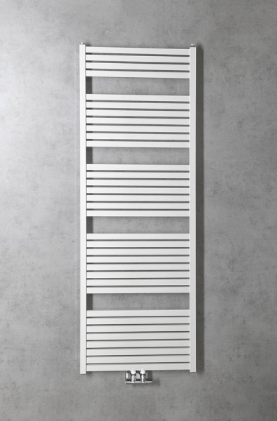 Aqualine TONDI otopné těleso rovné 600x1690 mm, středové připojení, bílá DT490T