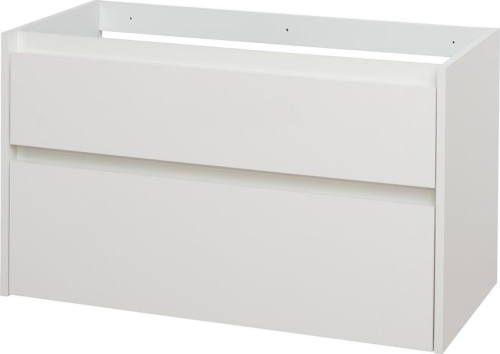 Mereo Opto, koupelnová skříňka 101 cm, bílá CN912S