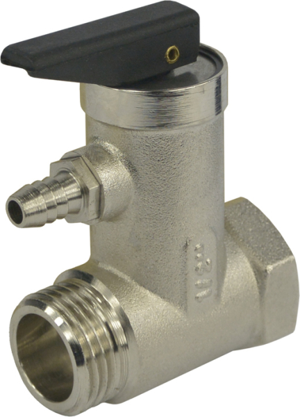 Klum Ventil pojišťovací pro bojler, 1/2", MxF, 6,5 bar CR188A