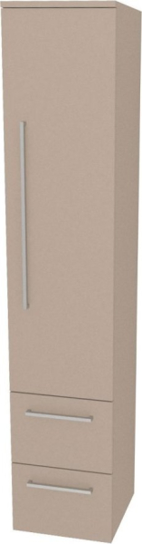 Mereo Bino, koupelnová skříňka vysoká 163 cm, pravá, Multidecor, Šedý kámen CN698SEKA