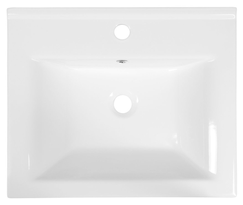 Aqualine ZUNO 55 keramické umyvadlo nábytkové 55x45cm, bílá 9055