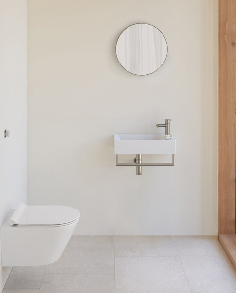 GSI KUBE X keramické umývátko 50x25cm, pravé/levé, bílá ExtraGlaze 9486111