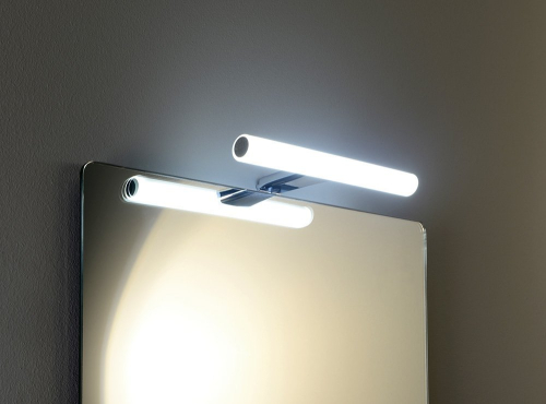 Sapho IRENE 2 LED svítidlo, 7 W, 300x100x25 mm, IP44, chrom E27260CI