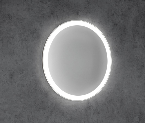 Aqualine NOA kulaté zrcadlo s LED osvětlením ø 60cm OM260