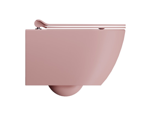 GSI PURA závěsná WC mísa, Swirlflush, 36x50cm, blush dual-mat 881624