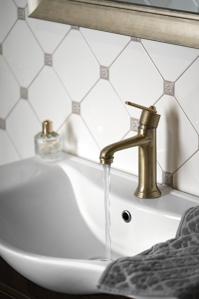 Sapho BEBÉ stojánková umyvadlová baterie, bronz BB002/18