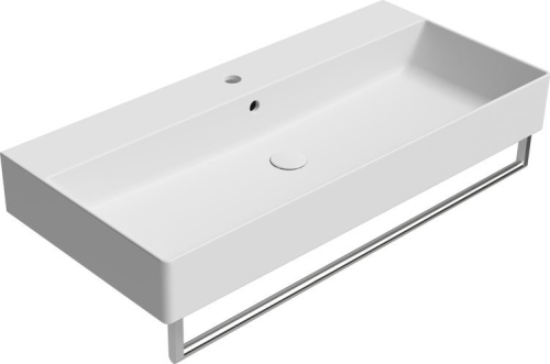 GSI KUBE X keramické umyvadlo 100x47cm, bílá mat 9423109