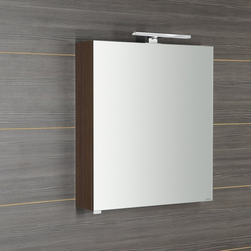 Sapho RIWA galerka s LED osvětlením, 60x70x17cm, borovice rustik RIW060-0016