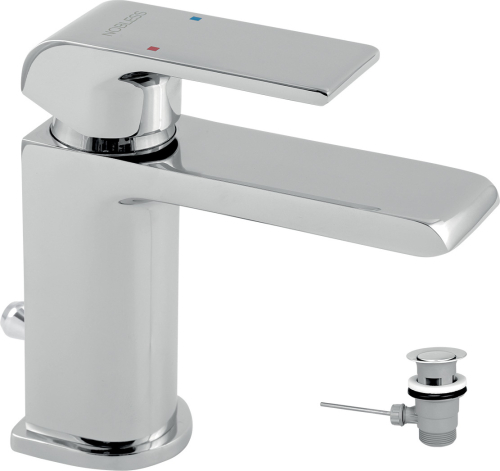 Novaservis Umyvadlová baterie s výpustí SHARP chrom 37001,0