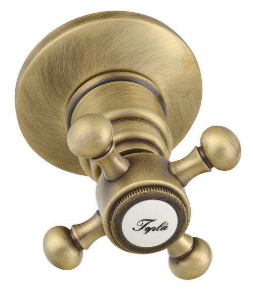 Sapho ANTEA podomítková sprchová baterie, 2 výstupy, bronz SET305-106
