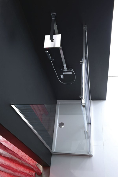 Polysan ALTIS LINE boční stěna 800mm, čiré sklo, výška 2000mm, čiré sklo AL5915C