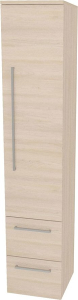 Mereo Bino, koupelnová skříňka vysoká 163 cm, pravá, Multidecor, Javor Hard šampaňský CN698JHS2