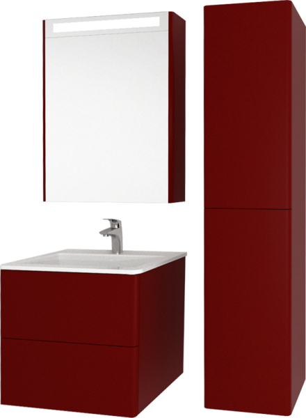 Mereo Siena, koupelnová skříňka 155 cm vysoká, L/P, multicolor - RAL mat CN494LPzzzzM