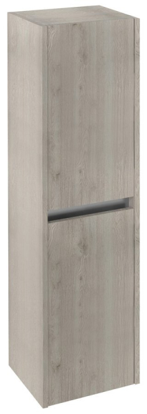 Sapho NIRONA skříňka vysoká 35x140x30cm, 2x dvířka, levá/pravá, dub Mocca NR350-1212