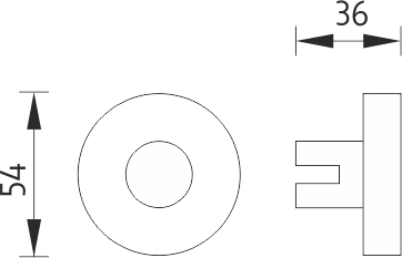 Nimco UNIX Úchyty police samotné UN 13091BS-26