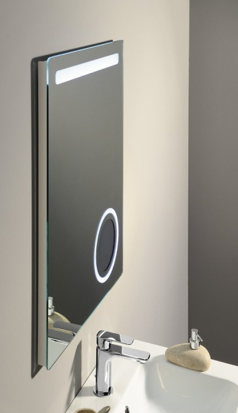 Sapho ASTRO zrcadlo s LED osvětlením 60x80cm, kosmetické zrcátko MIRL2