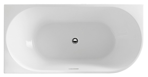 Aqualine TIBERA L rohová stojící vana, 140x70cm, bílá E1066