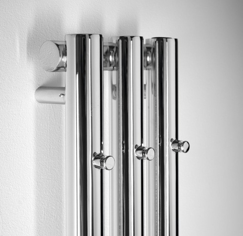 Sapho PILON otopné těleso 196x1800mm, se třemi háčky pro ručník, chrom IZ126T