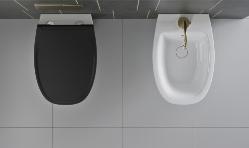 GSI MODO závěsná WC mísa, Swirlflush, 37x54cm, bílá ExtraGlaze 841511