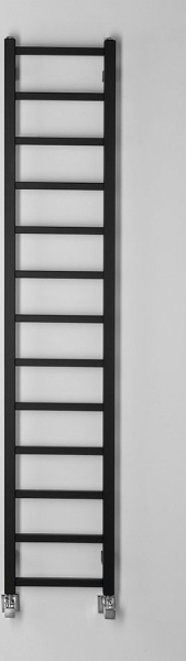 Sapho METRO LIGHT otopné těleso 300x1500 mm, černá mat IR446TB