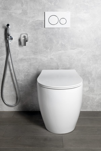 Isvea SENTIMENTI WC mísa stojící, Rimless, 36x52 cm, spodní/zadní odpad, bílá 10SM10004SV