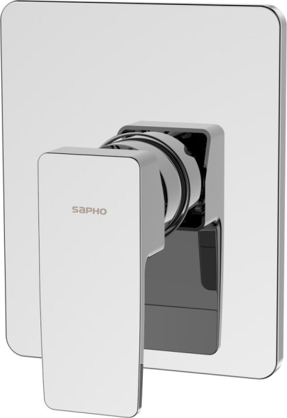 Sapho TURSI podomítková sprchová baterie, 1 výstup, chrom TI041