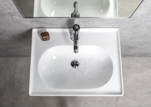 Sapho BRAND keramické umyvadlo 60x45cm, bílá TU0428