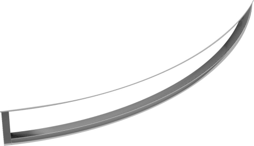 GSI NORM čelní držák ručníků 80cm, pro umyvadlo 8644111, chrom PANMA80