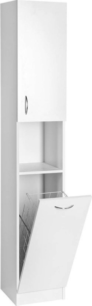Aqualine SIMPLEX ECO vysoká skříňka s košem 30x180x30cm SIME310