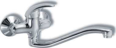 Novaservis Dřezová umyvadlová baterie 100 mm Metalia 55 chrom 55074,0