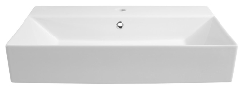 Isvea SISTEMA keramické umyvadlo 70x42cm, bílá 10SF50070
