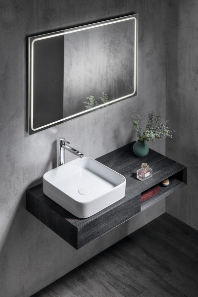Sapho GEMINI zrcadlo s LED osvětlením 120x60cm GM120