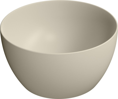 GSI PURA keramické umyvadlo na desku vysoké, průměr 42cm, creta mat 885208