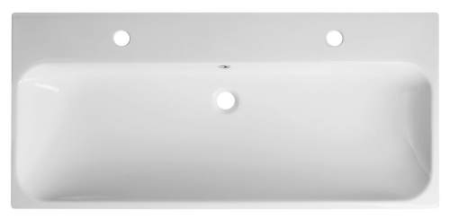 Sapho TORIDI keramické dvojumyvadlo 101x46, 5cm, bílá TU0222