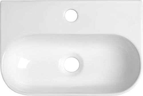 Sapho NERISSA keramické umývátko, 42, 5x28, 5 cm, bílá AR265