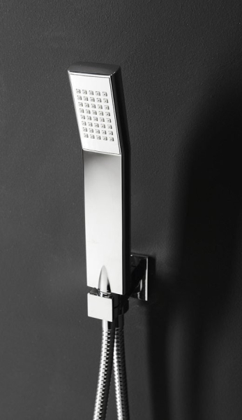 Sapho LATUS podomítkový sprchový set s termostatickou baterií, box, 2 výstupy, chrom 1102-62-21